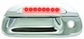 Ipcw Flr97ct Ford F150 F250 Ld Super Duty Chrome Tailgate Handle With Red Led Clear Lens And Key Hole 