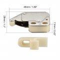 Uxcell Cabinet Cupboard Spring Press Open Door Catch Tip Touch Push Latch Stops 4pcs