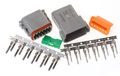 Deutsch 12-pin Connector Kit W Housing Terminals Pins And Seals 14-16 Gauge Crimp Style 