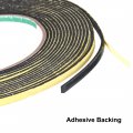 Uxcell Sealing Foam Tape 5mm Wide 2mm Thick 5m 16 4ft Long Self Adhesive Weather Strip For Window Door Insulation