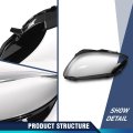 Front Headlight Lens Shell Cover Left Driver Side 1 Pc For Benz C-class W205 2015 2016 2017 A2059067303 Headlamp Clear