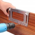 Handle Punch Hole Locator Woodworking Measurement Tool Spacing For Cabinet Handles And Drawer Pulls