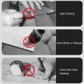 Handle Punch Hole Locator Woodworking Measurement Tool Spacing For Cabinet Handles And Drawer Pulls