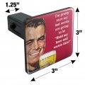 I M Pretty Sure Last Words Going To Be Hold My Beer Watch This Funny Humor Tow Trailer Hitch Cover Plug Insert