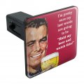 I M Pretty Sure Last Words Going To Be Hold My Beer Watch This Funny Humor Tow Trailer Hitch Cover Plug Insert