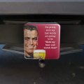 I M Pretty Sure Last Words Going To Be Hold My Beer Watch This Funny Humor Tow Trailer Hitch Cover Plug Insert