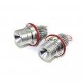 Polarlander 2pcs E39 10w Angel Eyes Led Marker For Bmw E64 E60 E66 E83 E87 Silver 