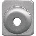 Woodys Angled Aluminum Backing Plates 5 16in Thread 24pk Ang-3775 