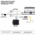 Bunker Indust Trailer Breakaway Switch Electric With 6ft Coiled Cable Hook For Rv Towing