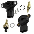 Caltric Shift Angle Tps Oil Water Temp Sensors Compatible With Honda 37750-maz-003 37750-hc4-751