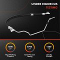 A-premium Power Steering Hose Pressure Line Assembly Compatible With Acura Mdx 2007 2008 2009 V6 3 7l