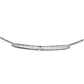Front Grille Molding Trim Black Chrome 84913568 For Chevrolet Tahoe Suburban 2021-2024 