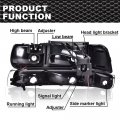 G-plus Led Drl Headlights Compatible With 1999-2002 Chevy Silverado 1500 2500 2001-2002 1500hd 2500hd 3500 Driver Side