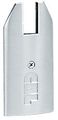 Crl Polished Stainless End Cap For 4 Tapered 1 2 Glass Wedge-lock Door Rail Drec4tps 