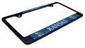 Kansas Jayhawks Black License Plate Frame