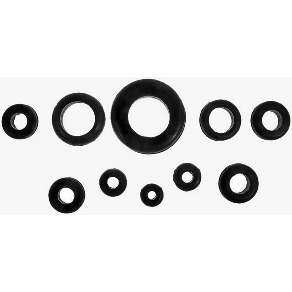 Wire Grommet Assortment Rubber Black Push In For Electrical Repairs Alx-pau-mm-02365-cl360a50 Multi Purpose Sheet Metalsulation