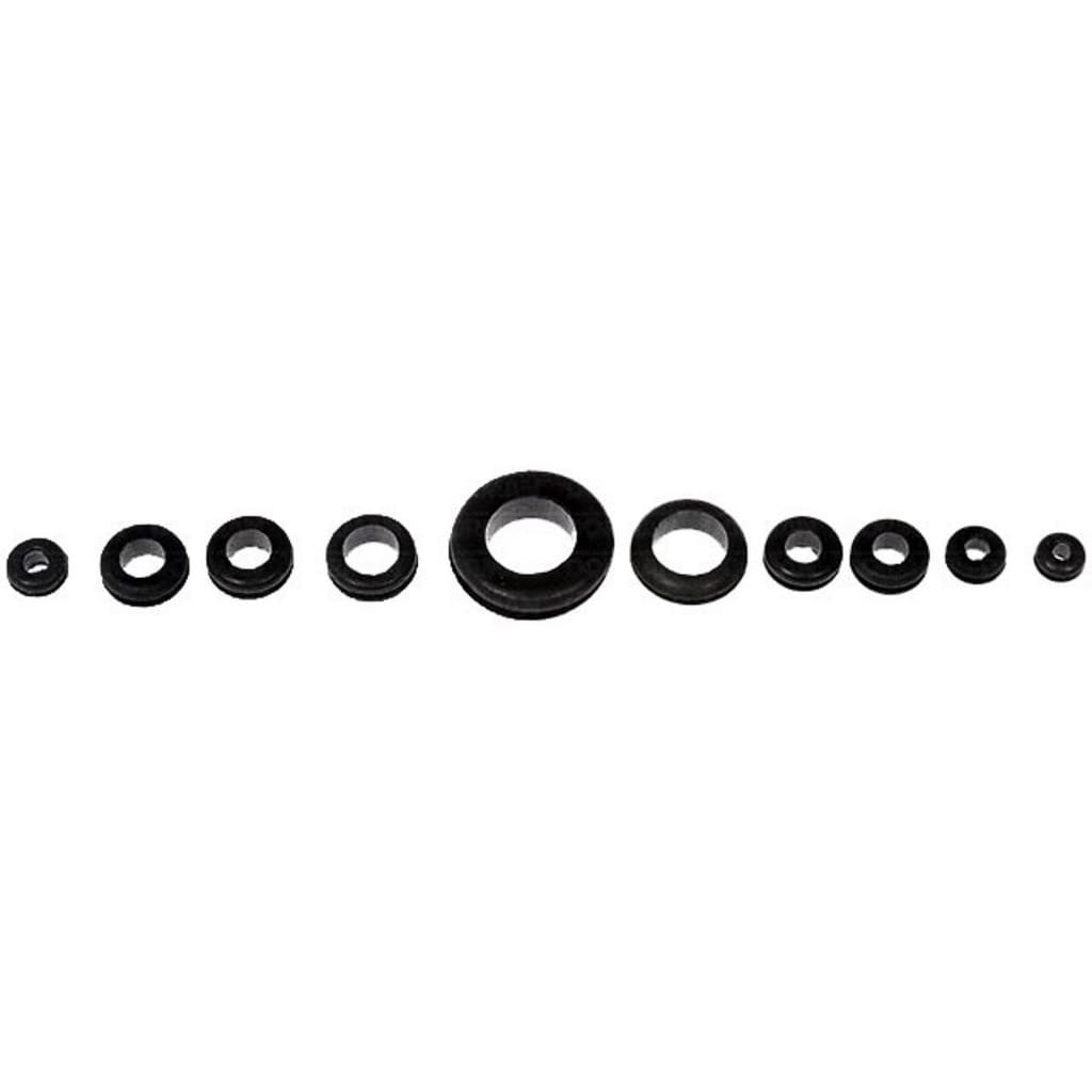 Wire Grommet Assortment Rubber Black Push In For Electrical Repairs Alx-pau-mm-02365-cl360a50 Multi Purpose Sheet Metalsulation