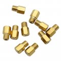 Secosautoparts 10pcs Kit Hex Type Main Jets Compatible With Mikuni Vm Tm Tmx Carburetor 200 210 220 230 240 250 260 270 280 290