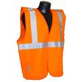 Radians Sv4osxl Class 2 Breakaway Solid Safety Vests Orange Extra Large 