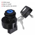 Hifrom 4 Pin Ignition Key Switch Replacement For Polaris 2000-2001 Atv 250 400 500 Trailblazer Scrambler Sportsman Mopeds Atvs