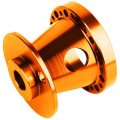 Steering Wheel 6-hole Hub Adaptor Kit Compatible With 200zx 240sx 300zx Sentra Maxima Aluminum Orange