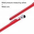 X Autohaux 5pcs 10-100psi Dual Head Stainless Steel Truck Pen Tyre Tire Air Pressure Gauge Grip For Bike Atv Car Suv Large