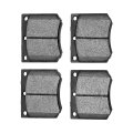 Front Disc Brake Pads For 1990 Morgan Plus 8 Ceramic Friction Material 2 60 Inner Height 3 In Width