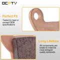 Ocpty Sintered Brake Pads Fit For 2002 03 04 05 06 2007 Honda Cr125r Cr250r 2003 2004 2005 2006 2008 2009 2010 2011 2012