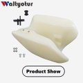 Motorcycle Plastic Fuel Tank W Cap 17510-hb2-770za Replacement For Trx70 Fourtrax 70 1986-1987