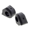 Stabilizer Bar Bushing Set For 2003 To008 Isuzu Ascender Rubber Black 2 Piece 0 47 Inside Diameter 2 3 In Outside Front 
