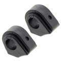 Stabilizer Bar Bushing Set For 2003 To008 Isuzu Ascender Rubber Black 2 Piece 0 47 Inside Diameter 2 3 In Outside Front