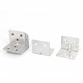 30mmx30mmx38mm Corner Brace Repair Angle Bracket Shelf Support 6 Holes 10pcs 