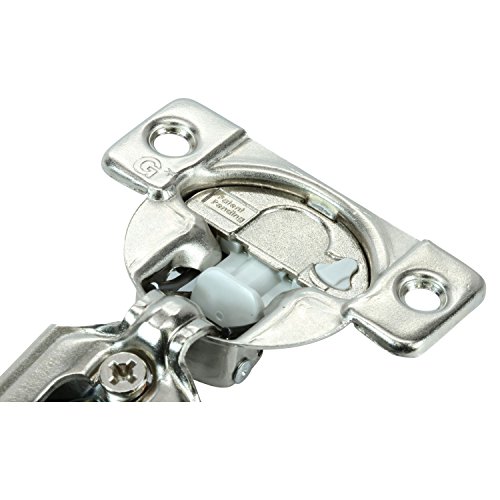 Rok Hardware 10 Pack Grass Tec 864 108 Degree 1 4 Overlay 3 Level Soft Close Screw On Compact Cabinet Hinge 04429a-15 3-way