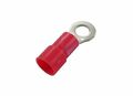 Jtt Products 2020h 8 Awg 1 4 Stud Heavy Duty Vinyl Insulated Ring Terminals Red Pcs 