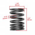 Caltric 2x Outer Valve Springs Compatible With Honda Bigred 250 Atc250es 1985 1986 1987