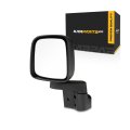 Driver Side Door Mirror For Jeep Wrangler 2003 2004 2005 2006 Manual Black Replacement Ch1320259 And 55395061ad