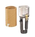 Bp Lamp Med Base Keyless Candle Socket With 1 8 F Hickey 3 Overall Height 