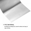 Uxcell Waterproof Peel And Stick Decorative Tape Self Adhesive 4 72 W X 16 L Pvc Removable For Wall Edge Glossy Silver Tone