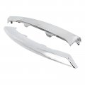 Autokay Front Bumper Lower Grille Molding Trim Chrome Set Fits For Kia Optima Ex 2016-2018