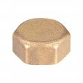 Uxcell G1 2 Pipe Fitting Cap Brass Hex Female Thread Hose Connector For Garden And Outdoor Water Pipes Nozzle Joints 4pcs