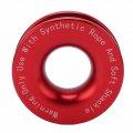 Winch Recovery Ring Snatch 41000lbs Breaking Strength For 76in 1 2in Soft Shackle With 3 16in 1 4in 8in Ropes Reh Recovery Ring