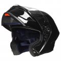 Ilm Motorcycle Helmets Modular Full Face Moped Helmet Flip Up Dual Visor For Adult Dot Ws202 Gloss Black Large 