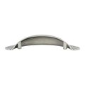 25 Pack Rok Hardware 3 76mm Hole Metal Scoop Cup Style Brushed Nickel Kitchen Vanity Dresser Cabinet Pull Handle 4-29 32 125mm 