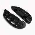 Httmt- Mt216-109b Black Dominator Passenger Floorboard Knob Compatible With 2000-19 Softailh-d Softail Slim