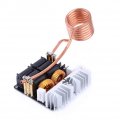 Zvs Induction Heater 1000w Low Voltage Heating Module 40mm Coil Flyback Driver Board For Diy Quenching Annealing