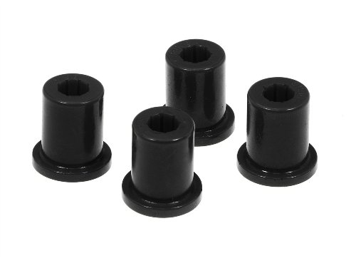 Prothane 1-802-bl Black Rear Frame Shackle Bushing Kit For Cj5 And Cj7