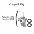 Gxywady Carburetor Gaskets Replacement For Yamaha Mz360 Carb