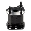 Front Driver Side Bumper Bracket For Toyota Sequoia 2007 To 2021 Replacement To1066162 And 520260c010 Black Plastic Standard 