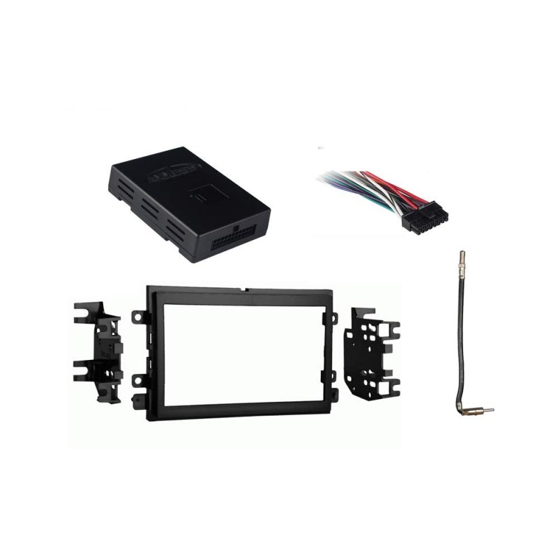 Ford F 250 350 450 550 2008 2009 2010 Double Din Stereo Harness Radio Dash Kit