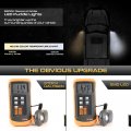 Vipmotoz Full Led Side View Mirror Puddle Lamps Lights Compatible With 2013-2014 Ford Mustang Left Right Pair Set Assembly